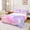 Pink Purple, variant on Erosebridal Hippie Mandala Queen Sheet Sets, Blue Tie Dye Bed Set, 1 Flat Sheet, 1 Fitted Sheet and 2 Pillowcases