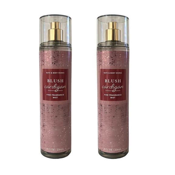 Bath and Body Works Blush Cardigan Fine Fragrance Mist Set