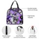 thumbnail image 5 of Kuromi Collage bolsas de almuerzo aisladas grandes Kawaii dibujos animados contenedor de almuerzo bolsa térmica Tote lonchera Oficina Picnic hombres mujeres, 5 of 5