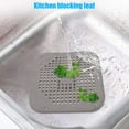 thumbnail image 6 of NOGIS Shower Drain Hair Catcher with Suction Cups Easy to Install and Clean Suitable for Bathroom Bathtub and Kitchen 3 Pack Flat Shower Drain Hair Trap TPR Silicone No More Clogging, 6 of 8