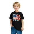 thumbnail image 6 of CFLVAEK 4th of July T Shirts for Kids 3D American Flag Graphic Tees Casual Crewneck Short Sleeve Cotton Tshirts Indenpendence Day Tops 9 Years, 6 of 6