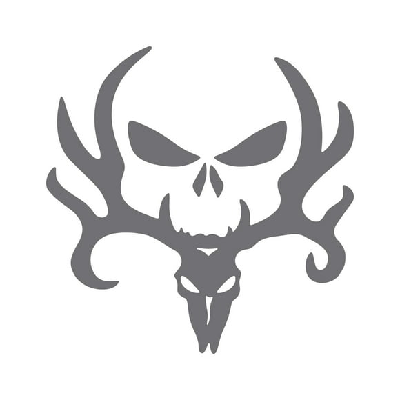 Bone Collector Deer Hunting Sticker Decal Die Cut - Self Adhesive Vinyl - Weatherproof - Made in USA - Many Color and Sizes - bowhunting skull hunter steer