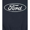 thumbnail image 3 of Ford - Ford One Color Circle Logo - Men's Crew Fleece Pullover Sweatshirt, 3 of 5