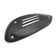 thumbnail image 1 of Motorcycle Exhaust Pipe Cover Heat Protection Black Aluminum, 1 of 8