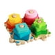 thumbnail image 1 of Juguetes Montessori CUTICAT Rompecabezas de madera Reconocimiento de formas y colores, 1 of 8
