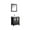 Espresso, variant on Vanity Art 24 in. W Single Sink Bathroom Vanity with Ceramic Top and Free Mirror