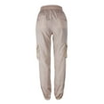 thumbnail image 6 of Lindreshi Cargo Pants for Women Women's Solid Color Casual Pants Folding Cargo Pants, 6 of 6