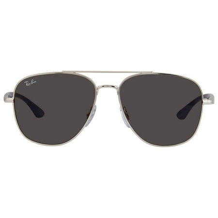 Ray Ban Dark Grey Aviator Unisex Sunglasses RB3683 003/B1 56