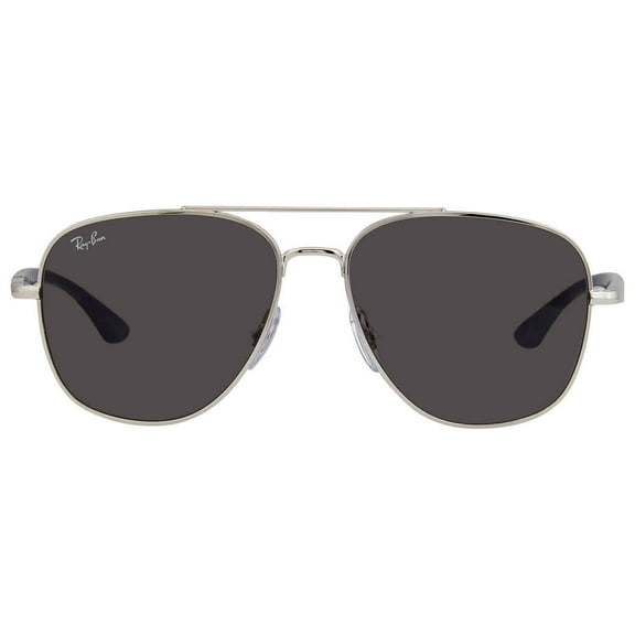 Ray Ban Dark Grey Aviator Unisex Sunglasses RB3683 003/B1 56