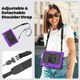 thumbnail image 4 of Samsung Galaxy Tab S10 Plus 12.4-inch 2024/S9 FE Plus/S9 Plus 2023 Funda para Teléfono (Morado), 4 of 9