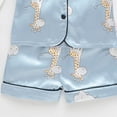 thumbnail image 5 of Gubotare Pjs for Toddler Boys Unisex Babies' Snug-Fit Cotton Footed Pajamas 12 18 Months (Light Blue,12-18 Months), 5 of 7