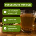 thumbnail image 5 of Moringa Tea for Energy, Immunity & Joint Health - 25 Herbal Teabags of Te de Moringa Powder, Fresh Superfood Leaves, 5 of 6