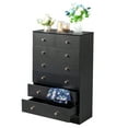 thumbnail image 2 of Tcbosik Dresser for Bedroom with 7 Storage Drawers, Chest of Drawers for Clothing, Closet, Living Room, Black, 2 of 9