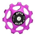thumbnail image 2 of Desviador trasero polea rueda bicicleta perfecl ligero BMX 11T Violeta, 2 of 7
