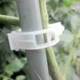 thumbnail image 2 of 100pcs Binding Collar Tie Clips Retaining Clips for Cucumber Pepper Vine Tomatoes, 2 of 5