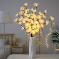thumbnail image 1 of 1pc, White Phalaenopsis Tree Branch Light Floral Lights Home Garden Decor LED Light, NOT INCLUDED BATTERIES, 1 of 4