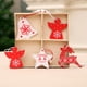thumbnail image 2 of Colgante de Navidad de madera Colgante de Navidad Regalo de Navidad Caja de madera Adornos navideños colgantes, 2 of 6