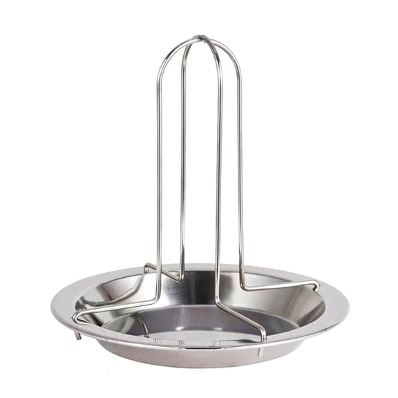LAIQIEN Grill, BBQ, Stainless Steel Vertical Poultry Turkey Standing Holder Cooking Tool