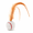 Cat Baseball Badminton - Large Size, variant on High Elastic Rubber Cat Toy Ball with Feathers, Interactive Bouncing Kitty Teaser for Boredom Relief & Solo Play, Multi-Style Chasing Balls for Dogs & Cats