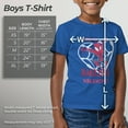 thumbnail image 5 of Boy's Marvel Spider-Man Amazing Valentine  Graphic Tee Royal Blue Small, 5 of 10