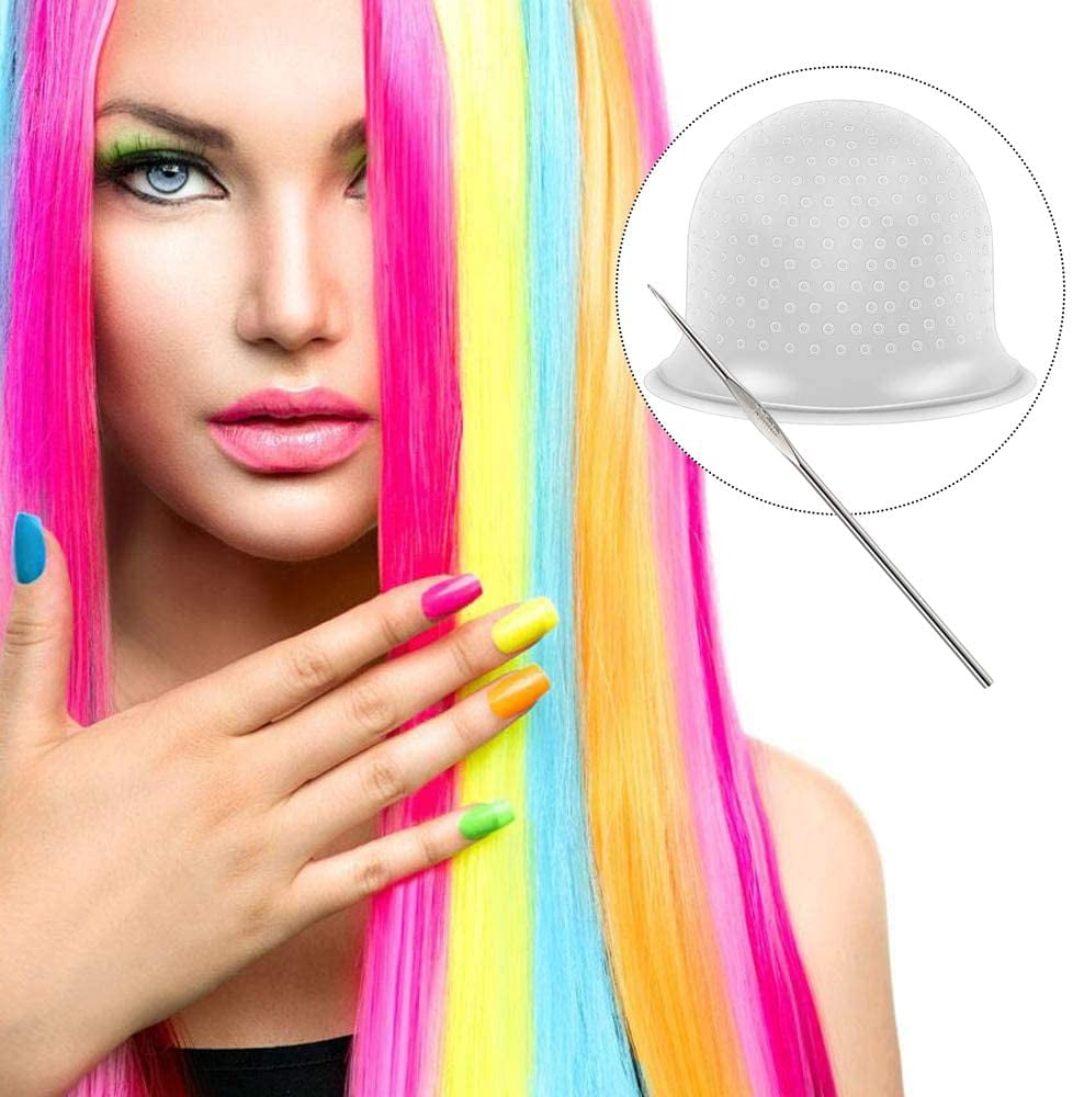 Highlight Caps Highlighting Frosting Cap,TWSOUL Silicone Hair Frosting