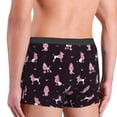 thumbnail image 4 of Bingfone Poodle Dog Men's Underwear - Casual Stretch Boxer Briefs-, 4 of 7