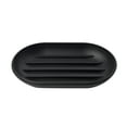 thumbnail image 3 of Umbra Touch Plastic Bathroom Soap Dish, Black, 3 of 9