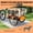 55.5" Orange Trailer, variant on 42.52" Pet Bike Trailer with Quick Release Wheels,Trailer with Easy Folding Cart Frame and Non-Slip Floor,Suitable for Small Medium Pets,Red
