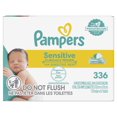 thumbnail image 3 of Baby Wipes Pampers Sensitive, Clinically Proven, Fragrance Free, Water Based, Hypoallergenic Baby Wipes, 4 Flip-Top Packs (336 Wipes Total), 3 of 9