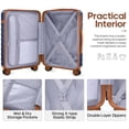 thumbnail image 2 of Set de Equipaje UKEIN de 3 Piezas con Maleta de Cabina de 20 pulgadas y Mochila, 2 of 8