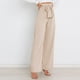 thumbnail image 3 of Pantalones Casual Cintura Suelta Color Puro Elegante Traje De Viaje Pantalones Para El Lugar De Trabajo Albaricoque XL, 3 of 8