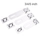 thumbnail image 5 of Durable Door Clasp Lock Stainless Steel For Wood Door Furniture Accessories Hasp Staple Shed Latch Padlock Clasp, 5 of 11