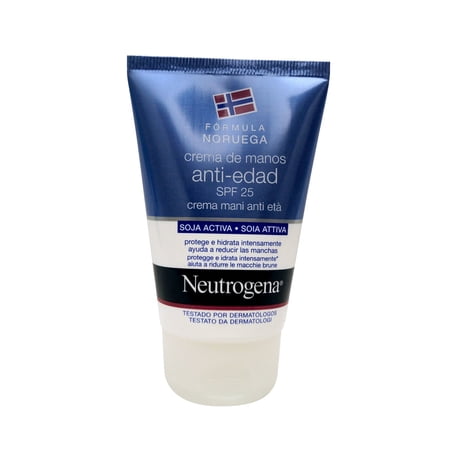 aging anti in spanish Age Cream Formula SPF25 Neutrogena Anti Norwegian Hand