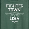 thumbnail image 3 of Top Gun - Property of Fighter Town - Women's Lightweight French Terry Long Sleeve Shirt, 3 of 5