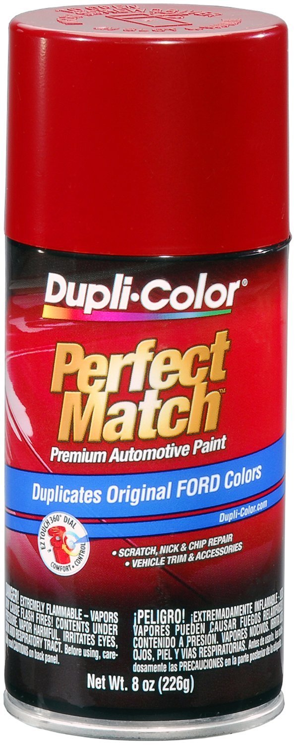 Dupli-Color EBFM01887 Perfect Match Automotive Spray Paint Ford Candy Apple Red, T/2K/EU ? 8 oz. Aerosol Can Fits select: 1985-1997 FORD F150, 1985-1997 FORD F250 - image 2 of 2