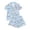 82Light Blue182, variant on XAOFW Halloween Pajamas Pumpkin Print Lapel Collar Girls Pajamas Sets Short Sleeve Button Down Shirts And Shorts Kids 2 Piece Loungewear Sets Trendy Homewear 3-4 Years