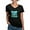 Black, variant on - THE JOURNEYS ON T Shirt - Women's V-Neck Dark T-Shirt