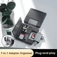 thumbnail image 2 of 7 in 1 Multifunctional Card Reader Storage Box SD Card Case OTG Adapter USB2.0 Type-C Adapter Card Storage Box, 2 of 6