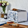 thumbnail image 4 of Laura Ashley 4-Slice Toaster, China Rose, 4 of 9