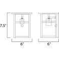 thumbnail image 2 of 4050HOBU Maxim Lighting Coldwater-1 Light Outdoor Wall Lantern in, 2 of 2