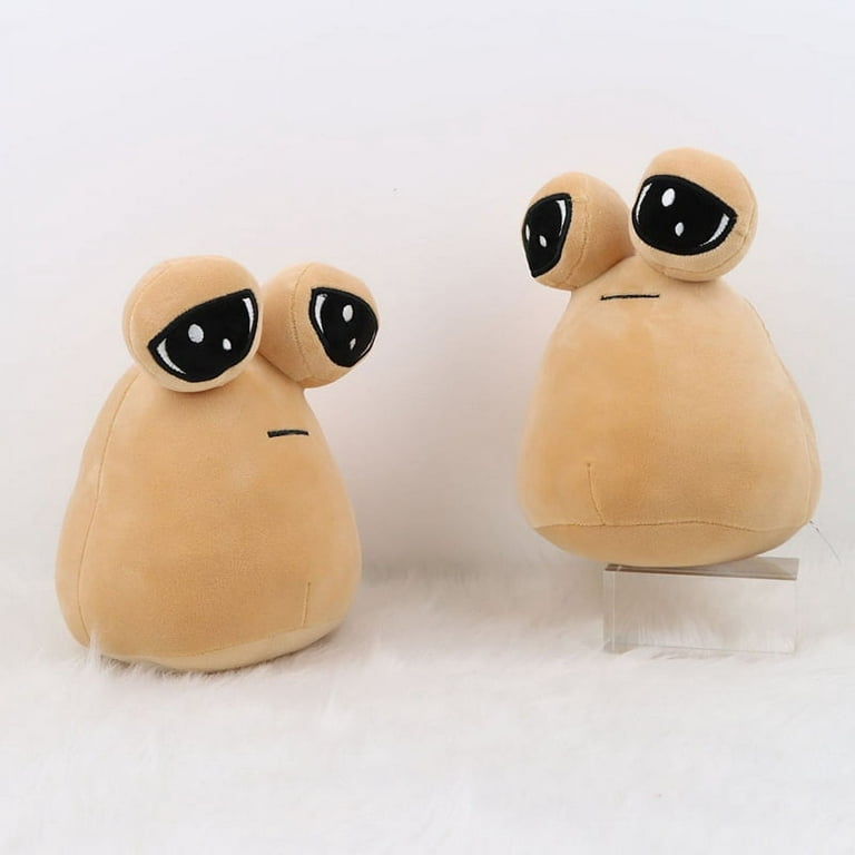 Hot Game My Pet Alien Pou Plush Toy Cute Furdiburb Emotion Alien