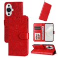 thumbnail image 5 of Funda tipo cartera GANGXUN para Huawei Nova 11 , diseño girasol, cuero PU, soporte, cierre magnético, tarjetero, 5 of 5
