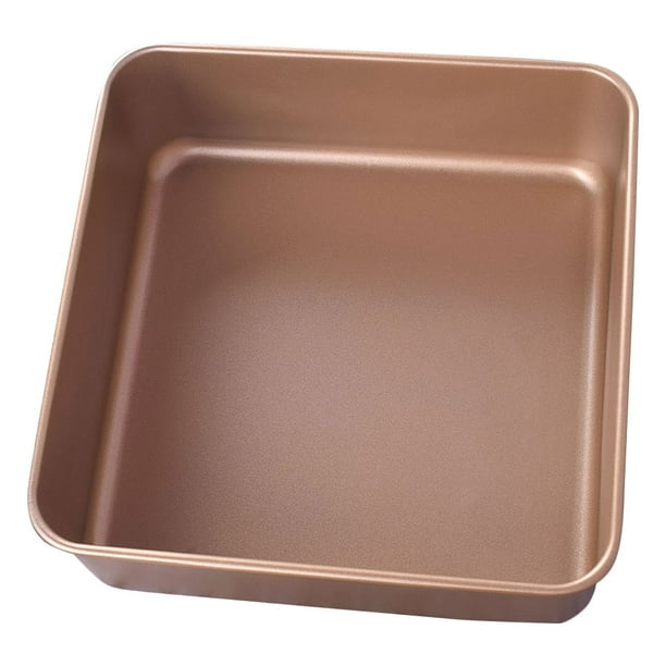 Molde de pastel de forma cuadrada molde de pastel de pastel sin horno para hornear horneado para hornear para pasteles de brownies Fiesta de boda del horno de pan