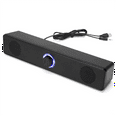 thumbnail image 2 of Barra de Sonido para PC Altavoz Bluetooth Inalámbrico Barra de Sonido Alimentada por USB para TV PC Laptop Gaming de Audio de Cine en Casa A, 2 of 5