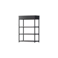 thumbnail image 2 of Shoe Rack Storage Cabinet with 4 Metal Shelves, Practical Shoe Organizer for Bedroom, Closet & Entryway, Sturdy Plastic Storage Solution for Everyday Use, Easy to Assemble & Clean, 2 of 6