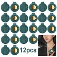 thumbnail image 1 of Abanico Cintura Cómodo Ventiladores Con Clip para Accesorios Exteriores () Verde, 1 of 5