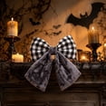thumbnail image 7 of Qjidjing Halloween Fabric Bow Decorations, Door Window Hangings, Ornaments for Party Scene Layout, 7 of 7