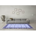 thumbnail image 3 of Ahgly Company Indoor Rectangle Oriental Blue Traditional Area Rugs, 8' x 12', 3 of 4
