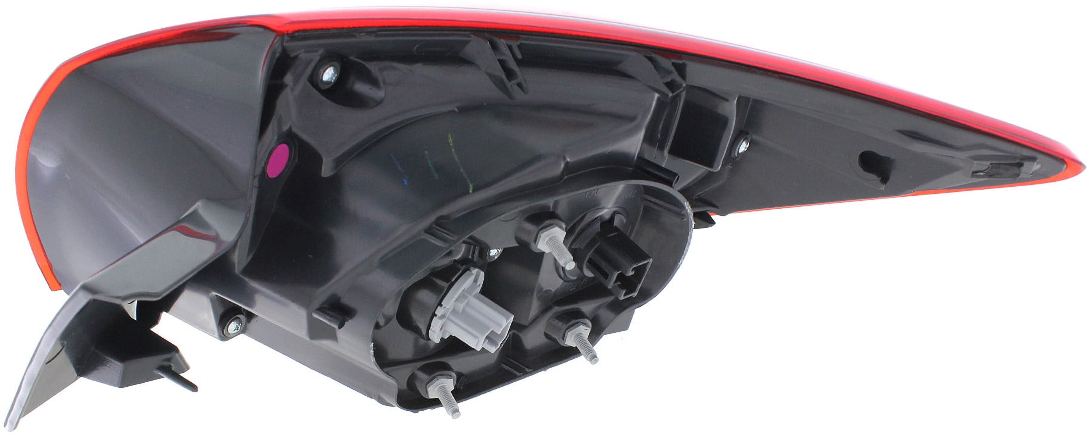 Tail Light Compatible With 2014-2018 Mazda 3 Sport Left Driver Side, Outer With bulb(s)