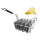 thumbnail image 3 of Freidora de concha profunda para tacos, papas fritas, soporte para tacos, canasta para freír, cocina resistente Medio, 3 of 9